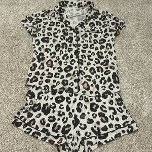 Stars Above Animal Print Pajamas